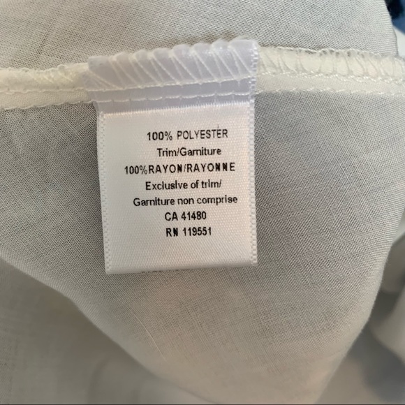 Blue Knee Length Dress - Picture 4 of 5